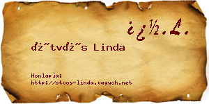 Ötvös Linda névjegykártya
